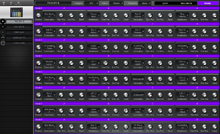 Click to display the Novation Circuit Patch [Ch 1] - Knobs Editor